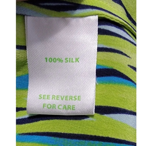 NWOT Lilly Pulitzer's classic Silk Tank Top Size 2 100% silk - Picture 5 of 16